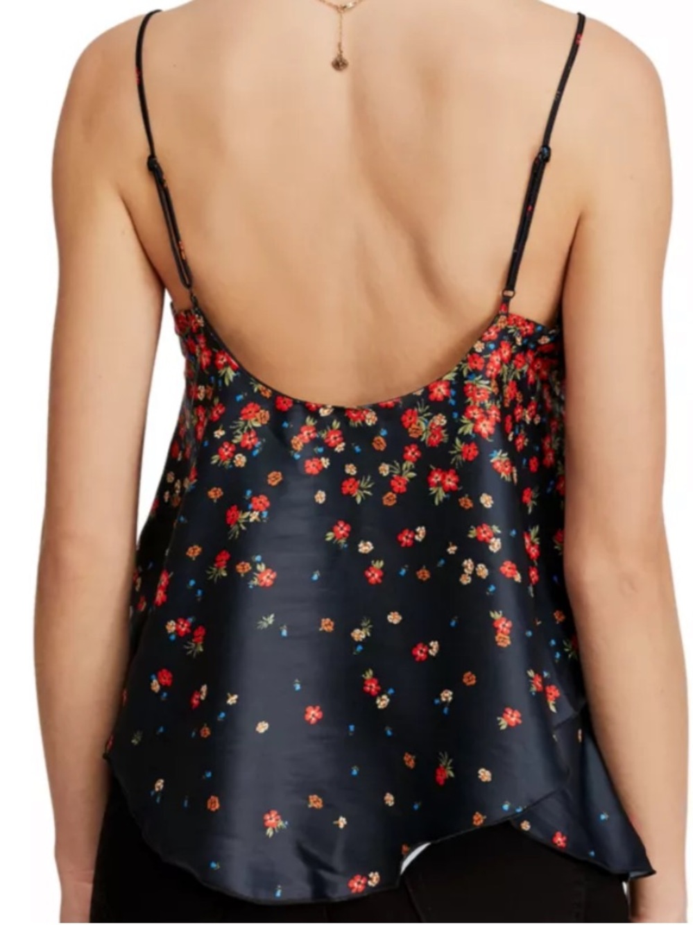 Free People Let Me Love Printed Cami Tank M - Picture 3 of 9